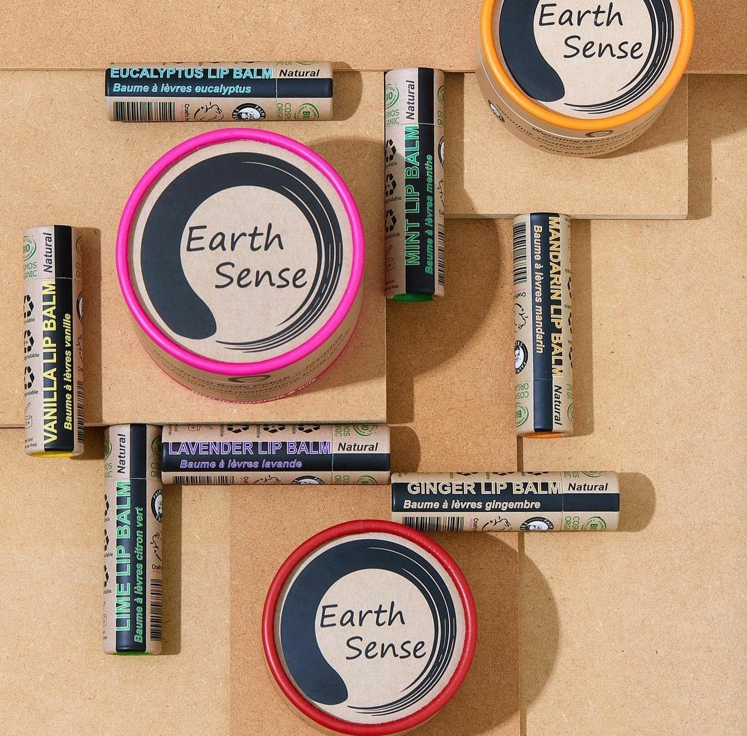 Organic Eucalyptus Lip Balm - 1 piece - 100% paper packaging-4