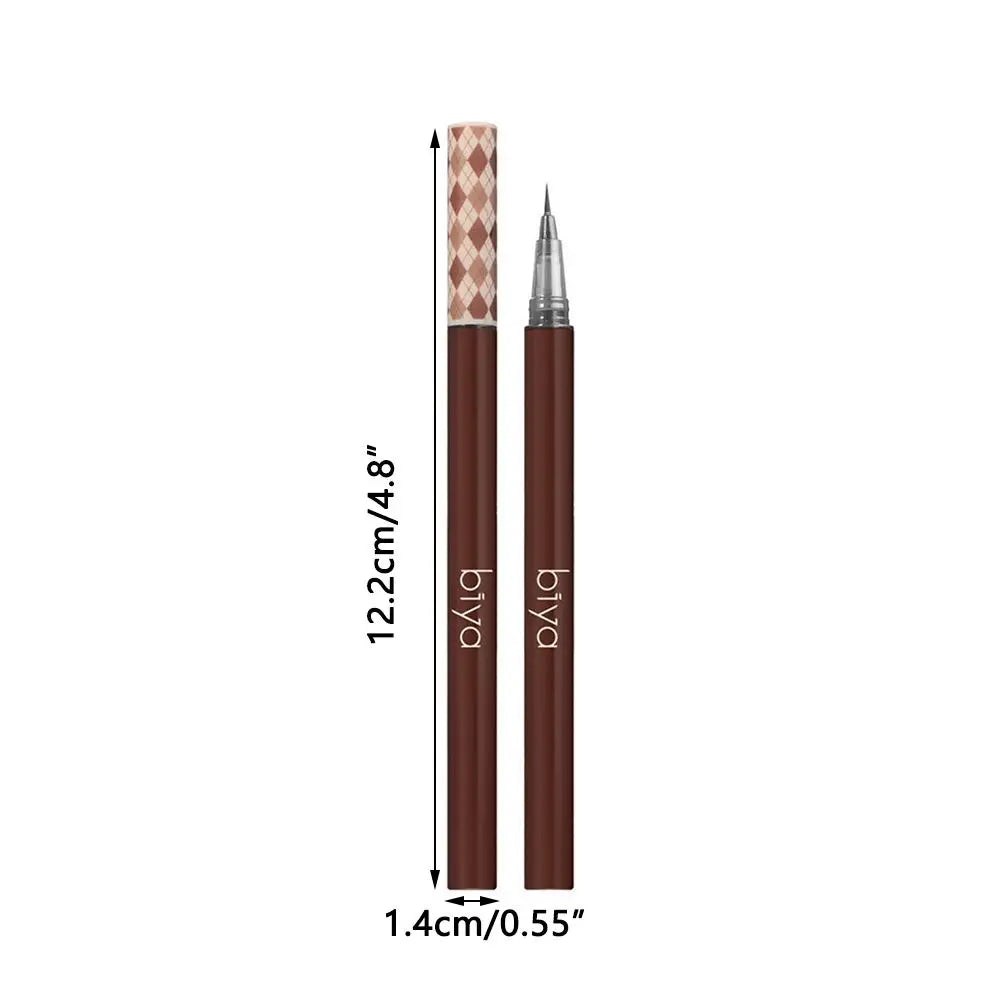 1/2 PCS 0.01MM Ultra Thin Head Liquid Eyebrow Pencil Waterproof Eyebrow Tattoo Pen Sweat-proof Easy To Color Eye Makeup Tools