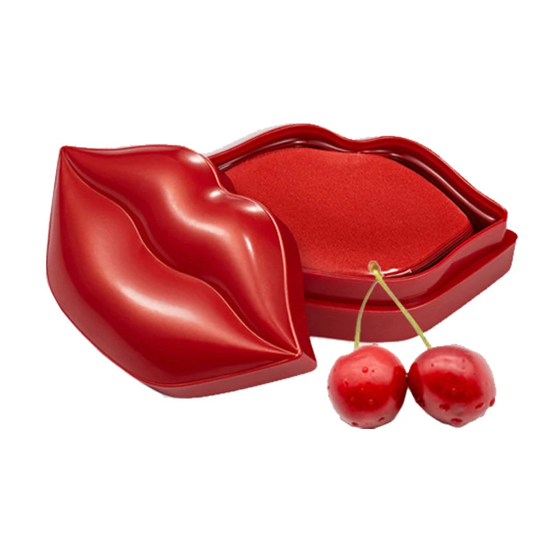 Cherry Vitamin Lip Mask Mositurizing Skin Improve Dry Remove Dead Skin Lip Patches Brighten Colors Skin Care Patches for Lip