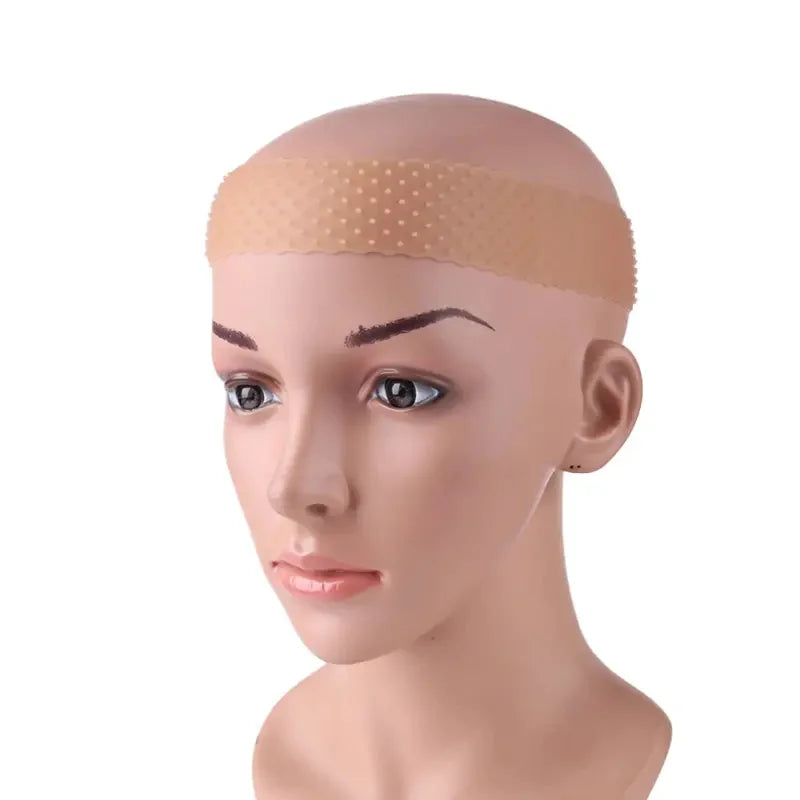 1 piece per package silicone elastic wig grip headband sport yoga sweatproof non slip silicone headband