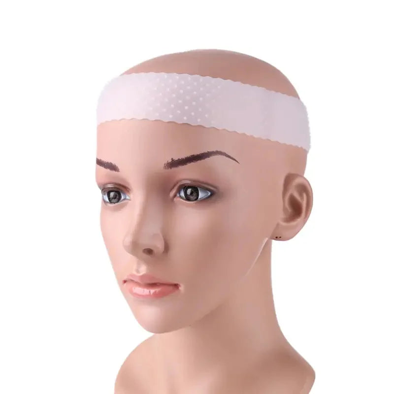 1 piece per package silicone elastic wig grip headband sport yoga sweatproof non slip silicone headband