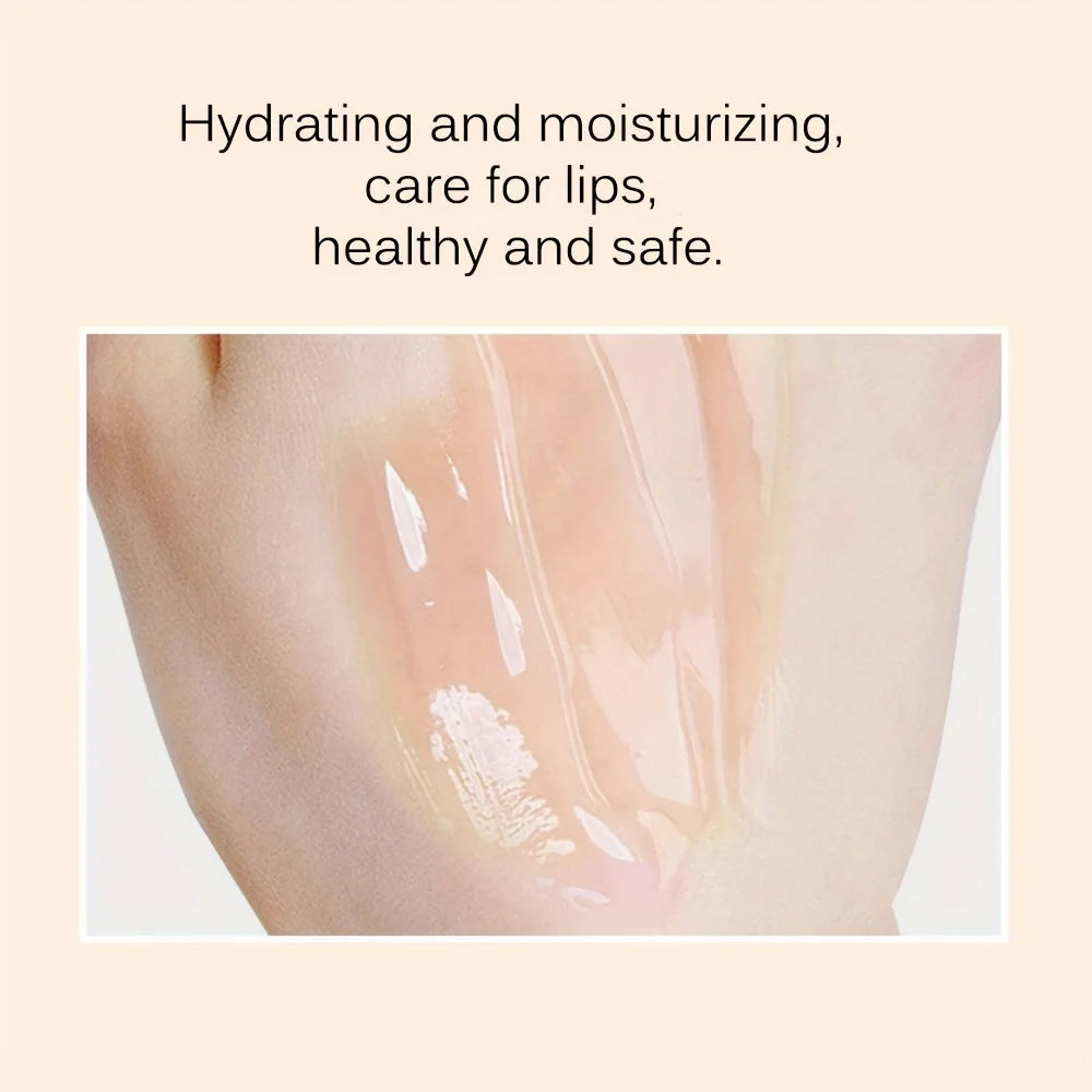 2 Pack Bee Balm Lip Balm, Exfoliating &amp; Hydrating &amp; Prevention Dry and Cracked Lip Scrubs Lip Sleeping Mask Reduces Lip Lines