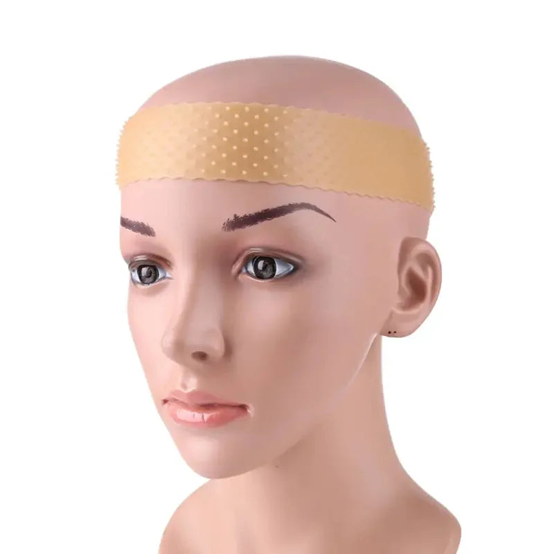1 piece per package silicone elastic wig grip headband sport yoga sweatproof non slip silicone headband