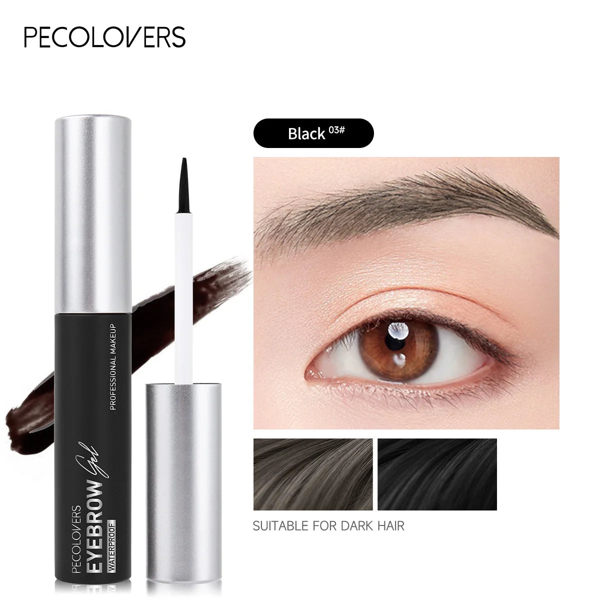 1PC Lazy Makeup Eyebrow Enhancers Liquid Gel Long Lasting Waterproof Film Forming Tear Off Brow Tattoo Tint For Eyebrow Makeup