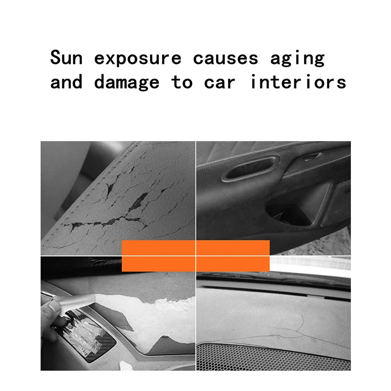 140x70CM Car Window Sun Shade Windshield Snow Ice Anti-UV Protection Front Rear Windshield Block Cover Visor Auto Accessories